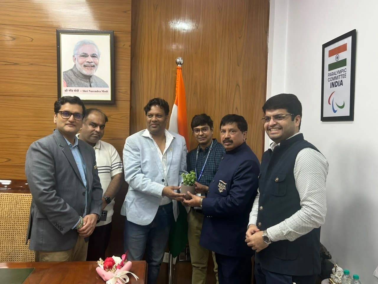 Mr. Eluri Sreedhar nominated Chairman of the Para Sports Association of Gujarat under PCI